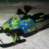 Custom Arctic Cat M-Series sled wrap