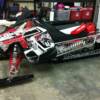 A custom PRO RMK sled wrap, Johnny Cash!